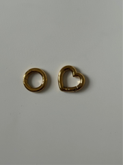 HEART & ROUND CLASP