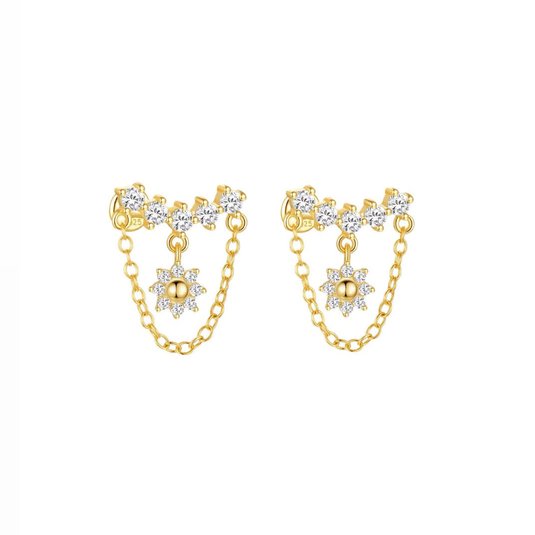 SCARLETT STUDS ( PAIR )