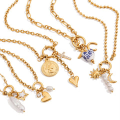 EASTER charm necklace