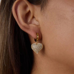 HEART DROP earring