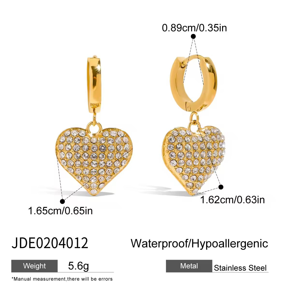 HEART DROP earring