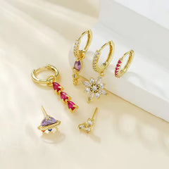 EVARA earring ( SET OF 6 PAIRS)