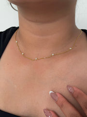 Dahlia necklace