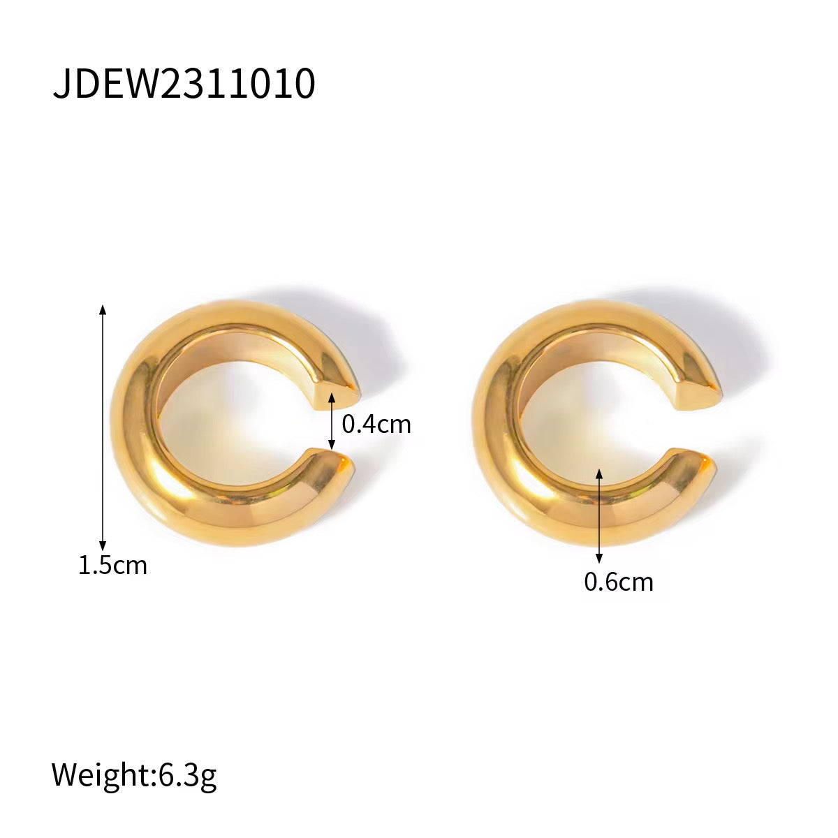 SINDIE| No piercing earring
